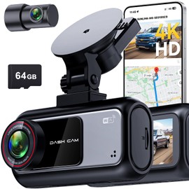 15-Min Easy to Install Dash Cam: Dual Camera with Night Vision for Truck