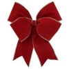 Morex Ribbon Flocked Wired Velvet Ribbon, 4 inch by 10