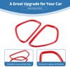 PDKLIN for Charger Rear Door Speaker Trim Cover Ring for