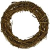 Floral Home Decor 18" Grapevine Wreaths (Set of 6)