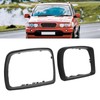 2PCS Car Rearview Mirror Frame Left Right Impact Resistant Protective