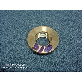AK BRASS FLANGED BACKNUT BSP IN VARIOUS SIZES (3/8")