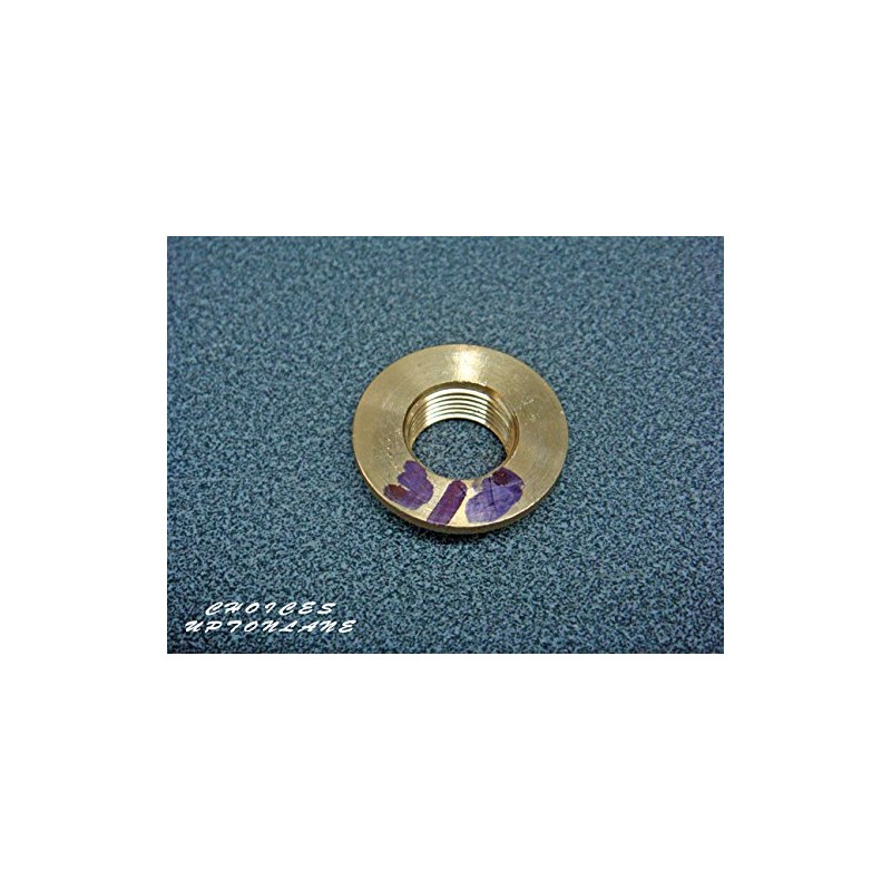 AK BRASS FLANGED BACKNUT BSP IN VARIOUS SIZES (3/8")