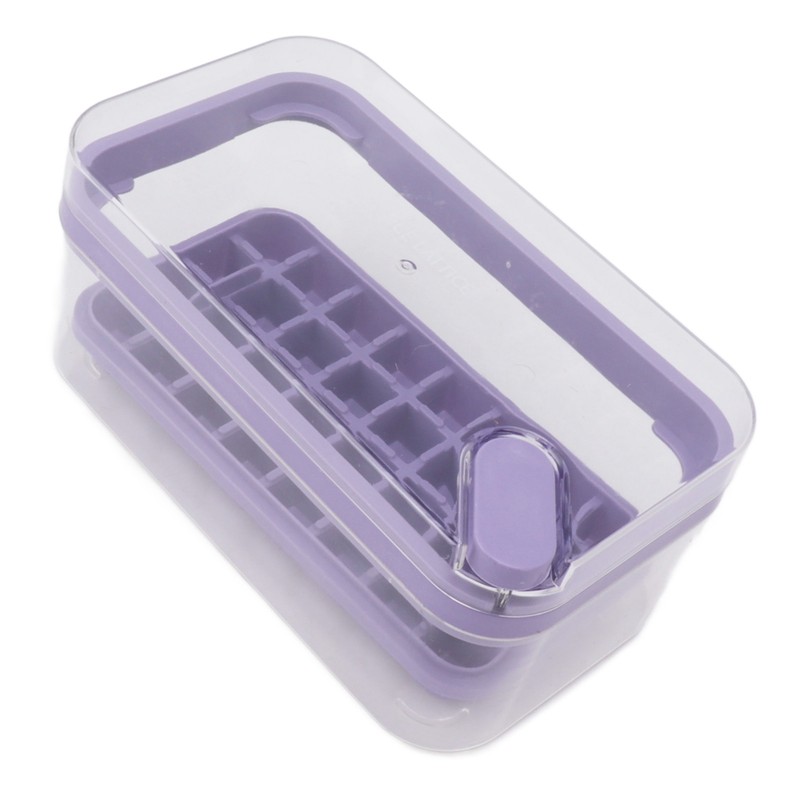 Easy Release Ice Cube Tray Plastic 32 Grids Ice Tray