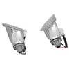 Pair Front Turn Signal Light Plastic 204360F Fit for Piaggio