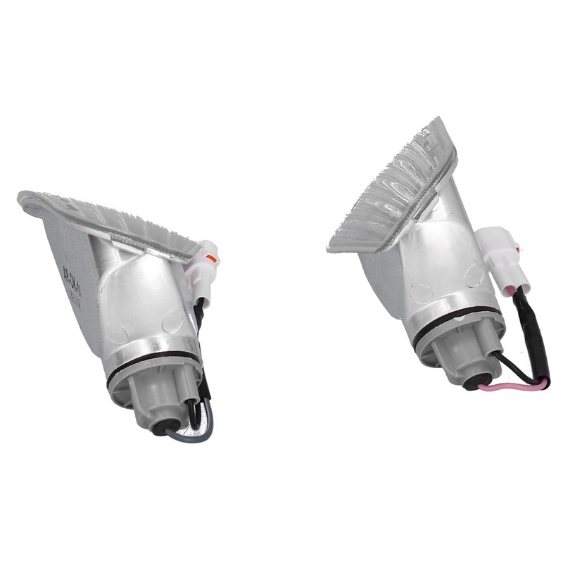 Pair Front Turn Signal Light Plastic 204360F Fit for Piaggio