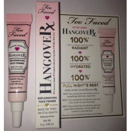 Too Faced Hangover Rx Replenishing Face Primer 5g/.16oz Deluxe Travel Mini BNIB