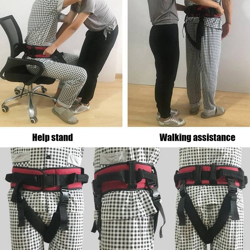 Nursing Safety Gait Belt Patient Elderly Breathable Adjustable Transfer Belt