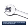 sourcing map 50Pcs M5 x 0.8 Nylon Insert Hex Lock