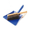 Redecker Mini Dust Pan Set, Large, Blue