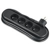 Electraline 32057 Power Strip 4 French Sockets with Cable Reel