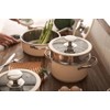 Classic Ceramic coated stainless steel cookware sets. (Beige)