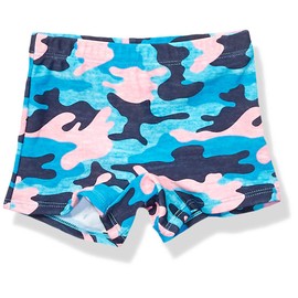 Kanu Surf Pantalón Corto de natación para niñas UPF 50+"Boy, Erin Azul Marino, 10