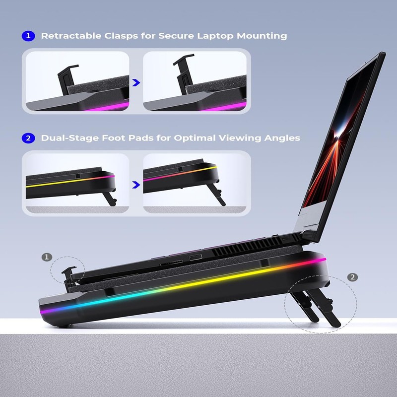 Cooling Pad for Asus ROG M16 M15 Zephyrus Strix G16