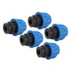 5PCS Plumbing Fittings Water Pipe Quick Connector Coupling Kit Female