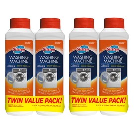 Glisten Washer Magic Washing Machine Cleaner and Deodorizer, 4 Bottles