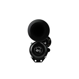 HELLA 003001651 - Kit de bocina de Aire de 2 trompetas de 12 V, Tono Simple - Compacto, Negro