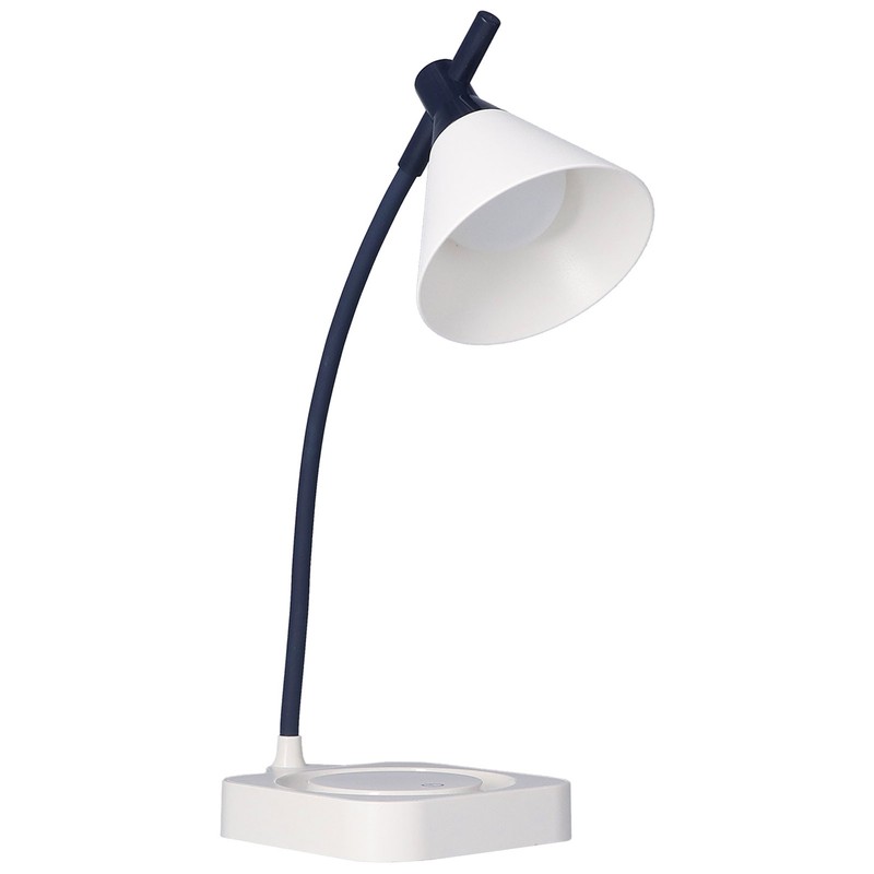 LED Table Light 3 Levels Dimming USB Charging Adjustable Gooseneck