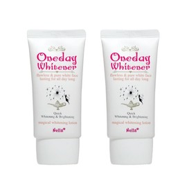 2 pieces Nella One Day Whitener Whitening Lotion 40ml / 2개 넬라 원데이화이트너 화이트닝 로션 40ml