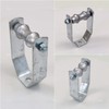 Highcraft ISZB-IE02-5 Clevis Roller Hanger Hot Dipped Galvanized Steel for