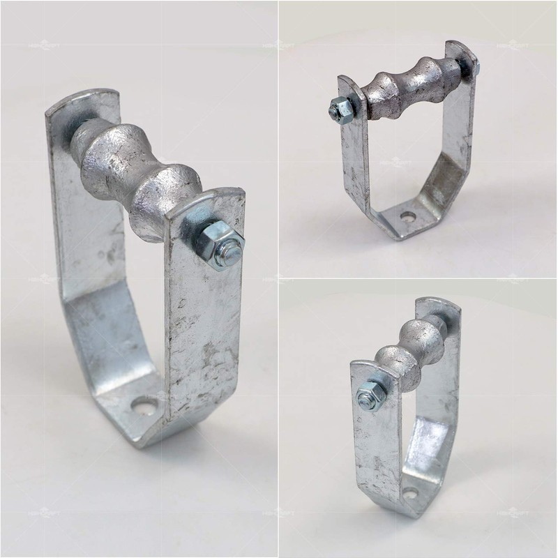 Highcraft ISZB-IE02-5 Clevis Roller Hanger Hot Dipped Galvanized Steel for