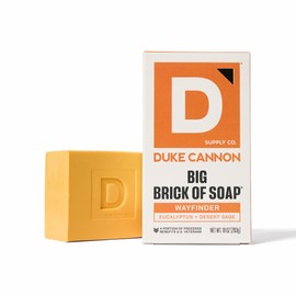 Duke Cannon Supply Co. Extra Large Bar Soap Bundle - Men's Natural Bar Soap with Masculine Scents - American-made soap - All Skin Types -Big Brick of Soap - Wayfinder,10 oz
