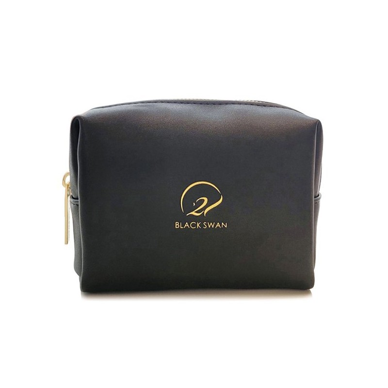 Black Swan Makeup Pouch Pink Black / 블랙스완 메이크업 파우치