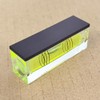 SIZIKJXGHWYI 2Pcs Square Bubble Spirit Levels with Magnetic Base 52x20x15mm