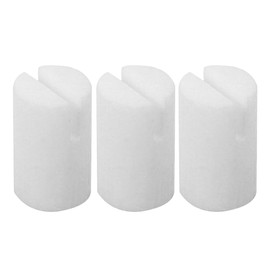 UPKOCH 3PCS Ox Bone Banjo Nut Replacement for 5th String - Precision Cut 0.5x0.3cm Professional Grade with Enhanced Sustain & Anti-Slip Design (White)