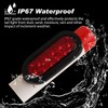 2Pcs Boat Trailer Post Guide-On LED Light Kit, IP67 Waterproof