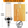 FanNicoo E12 LED Bulbs,20W LED Corn Light Bulb 150W Equivalent