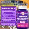 NuvitaGarden Vitamin B1 Extra Strength 500 MG High Potency Non-GMO,