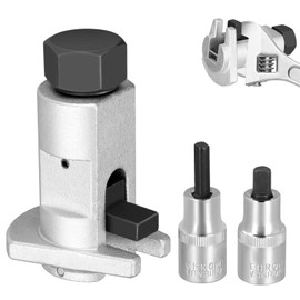 Towwoo Spreader Wheel Bearing Housing, Shock Absorber Tool, Universal Insert Wheel Bearing Tools, Car Ball Head Removal Tool 5 mm - 11.5 mm for Car Repair Maintenance (Pack of 3, Silver)