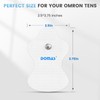 6PCS Replacement Pads Compatible with Omron TENS Units – PM500,