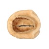 Zavelio Unisex Shearling Sheepskin Leather Aviator Russian Ushanka Trapper Winter