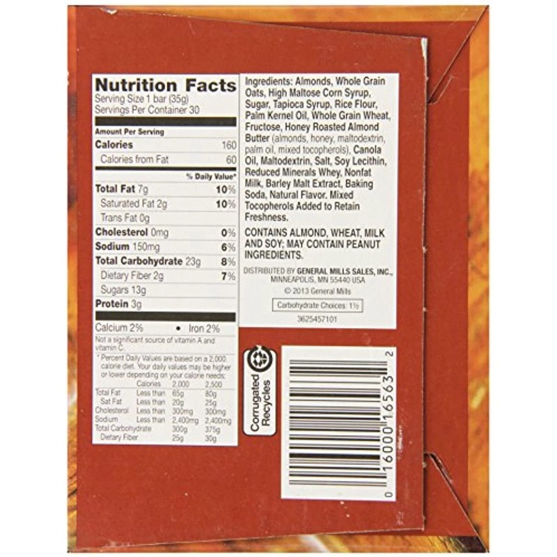 Nature Valley Sweet and Salty Nut Almond Granola Bars, 36