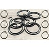 6 Door Handle Springs (2-Turn Coil, 2mm Thick, Black Zinc
