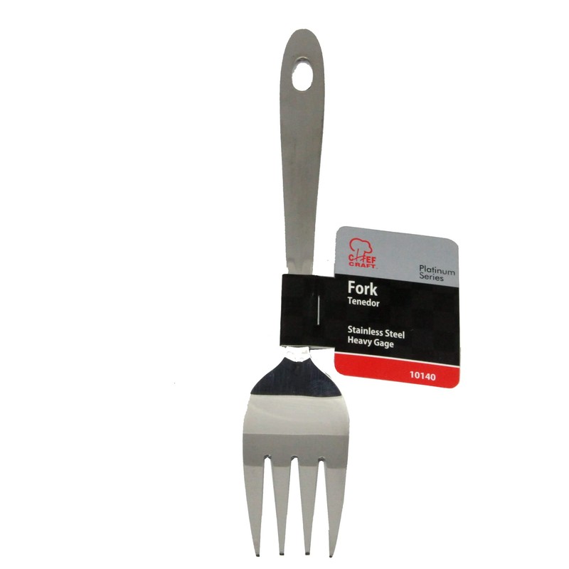 Chef Craft Select Meat and Potato Fork, 9.25 inch, Stainless