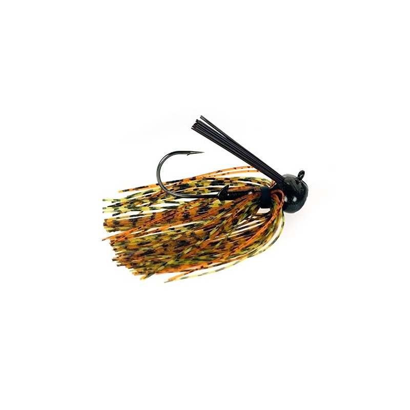 Buckeye Lures 1/2 Oz Football Jig with Flat Head, Silicone