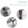 Stainless Steel Jigger Bar Craft Dual Spirit Measure Cup 25ml/50ml