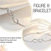 Small Bracelet Girls Women Adjustable Friendship Bracelets Infinity Love Stainless