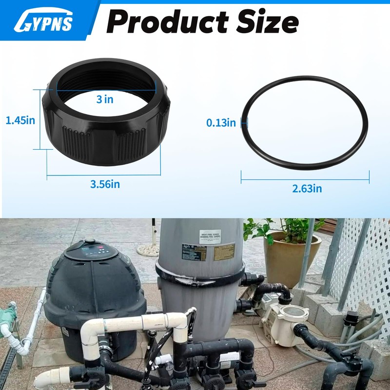 GYPNS R0523000 Pool Filter Cap Assembly Replacement for Zodiac Jandy