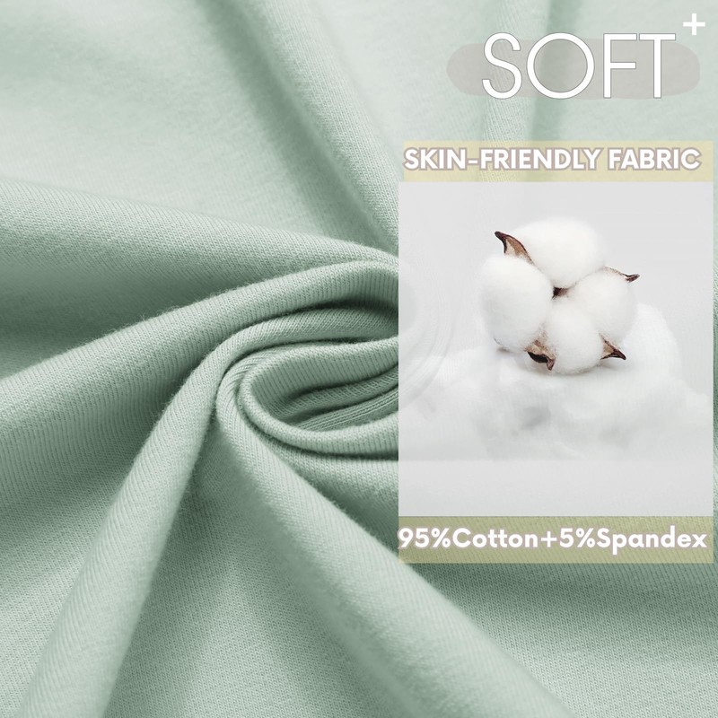 Deyeek Women's Tear Away Shorts Side Split Open Cotton Leg