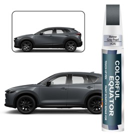 42A Meteor Gray Pearl Touch Up Paint for Mazda, Car Paint Pen Scratch Repair Two-In-One Touch Up Paint, Premium Car Scratch Remover for Deep Scratches