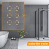 OGORI Tile Leveling Wedges,100 PCs Reusable Tile Level Wedges Only(100