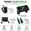 Full Colour SW900 E-Bike Display 24V-72V, TFT LCD Screen, USB