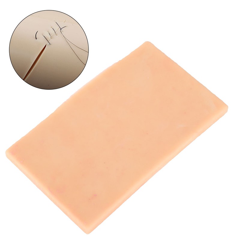 Silicone Skin Suture Training Pad Trauma Suture Pad Model for