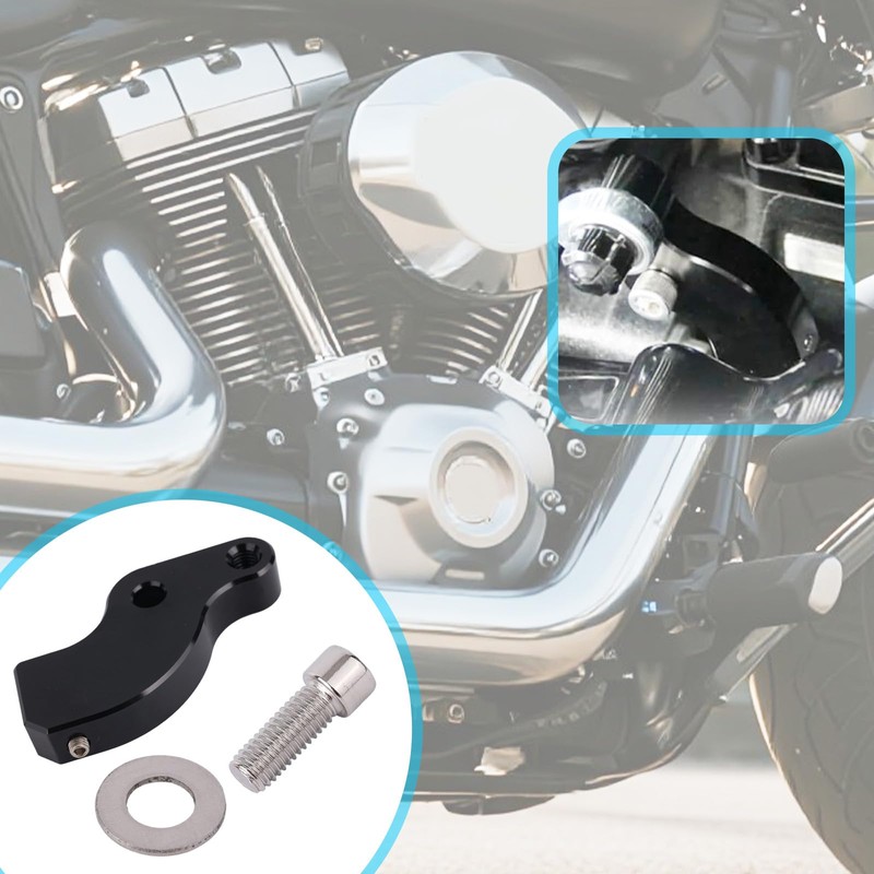 lasuroa Motorcycle Neutral Shift Assist Kit, Aluminum Alloy Easy Neutral