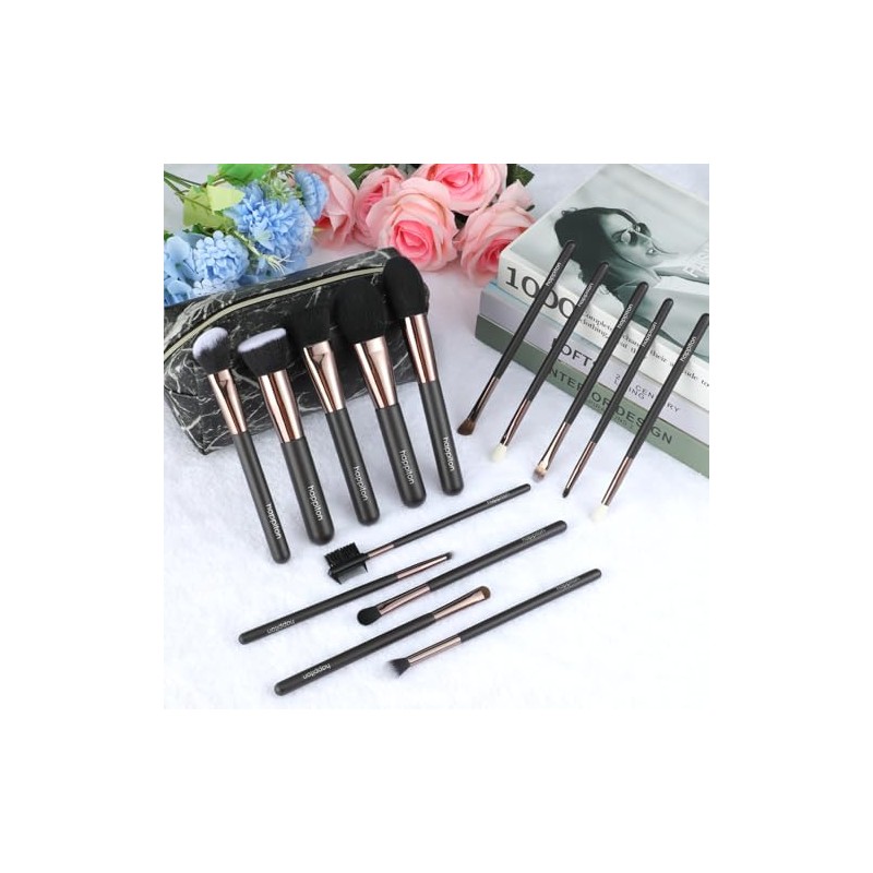 HAPPITON Professional Eyeshadow Blending Brush - Ultra - Soft Bristles