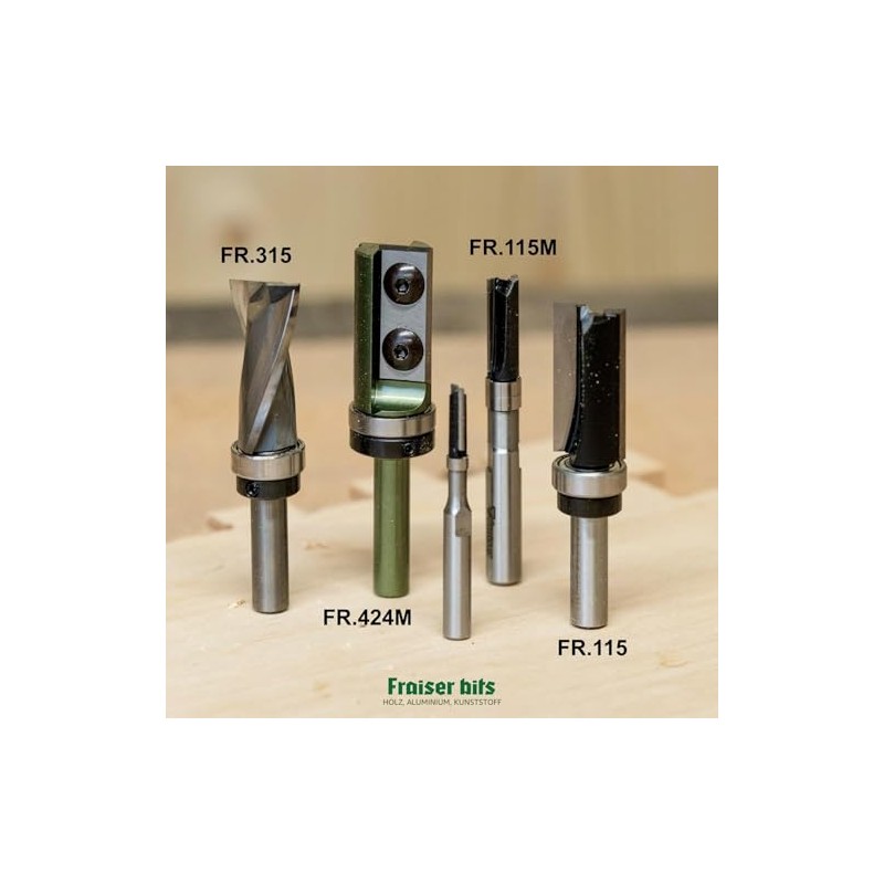 Fraiser Multibit Groove Cutter and Flush Cutter for Copying and